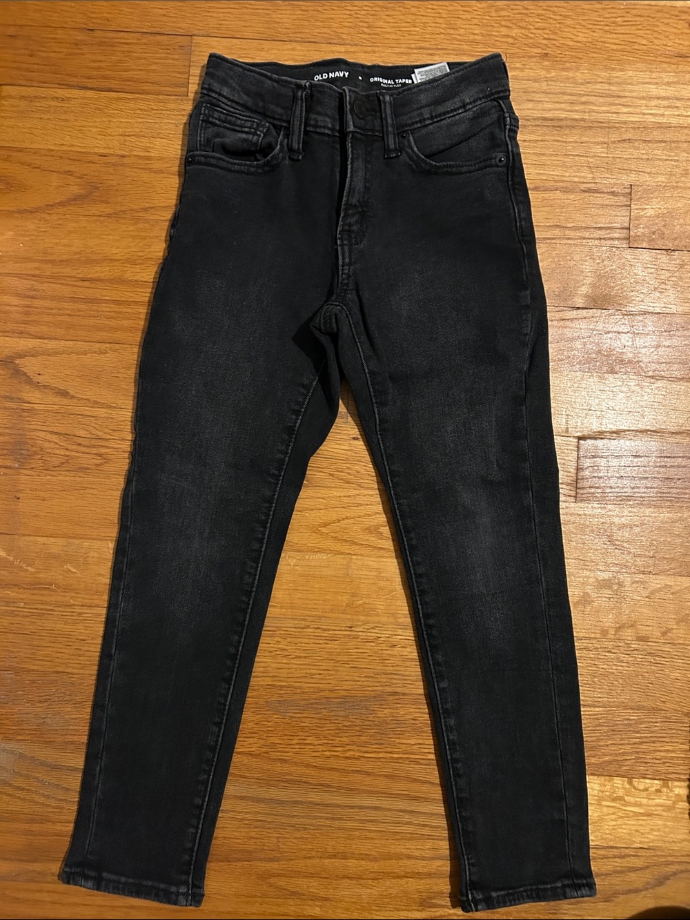 Old Navy Black Boys Jeans Built in flex Size 7